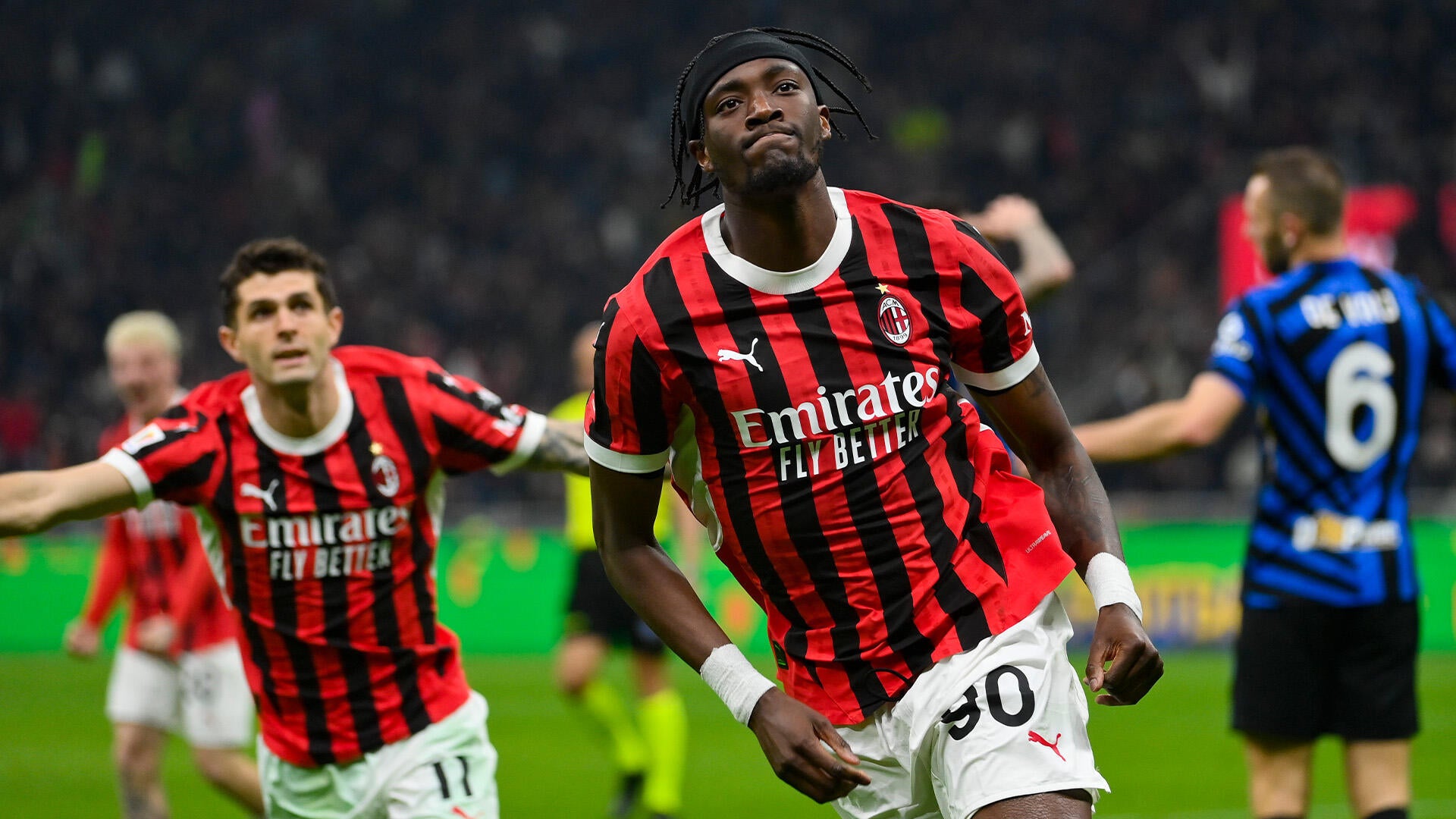 AC Milan vs. Inter Milan: Coppa Italia Match Highlights (4/2) - Scoreline, image size:1920x1080
