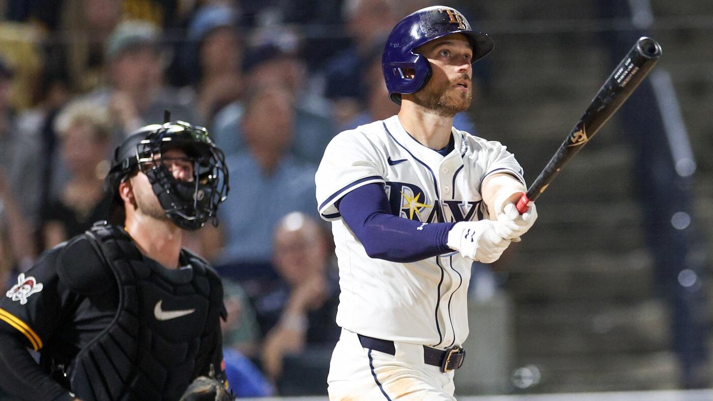 Free MLB home run parlay for April 4: Brandon Lowe, Heliot Ramos among best bets for Friday HR props