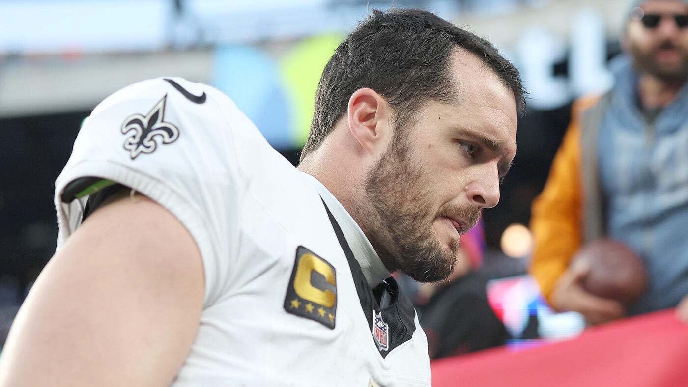Derek Carr injury update: Saints GM confirms QB has shoulder issue, declines to address vet's status for 2025