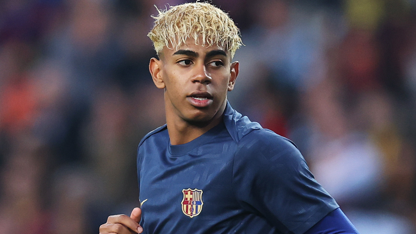 
                        Lamine Yamal injury: Barcelona star shakes off warmup knock to start Champions League semifinal vs. Inter
                    