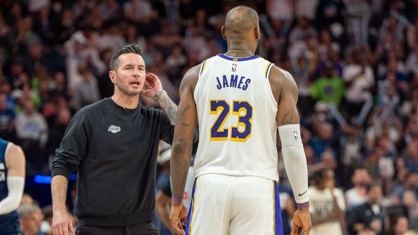 
                        What's next for Lakers? Team plans to add center, JJ Redick says they need to 'get in championship shape'
                    