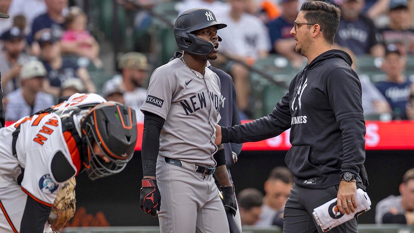 
                        Jazz Chisholm Jr. injury update, return timeline: Yankees infielder on IL with high-grade oblique strain
                    