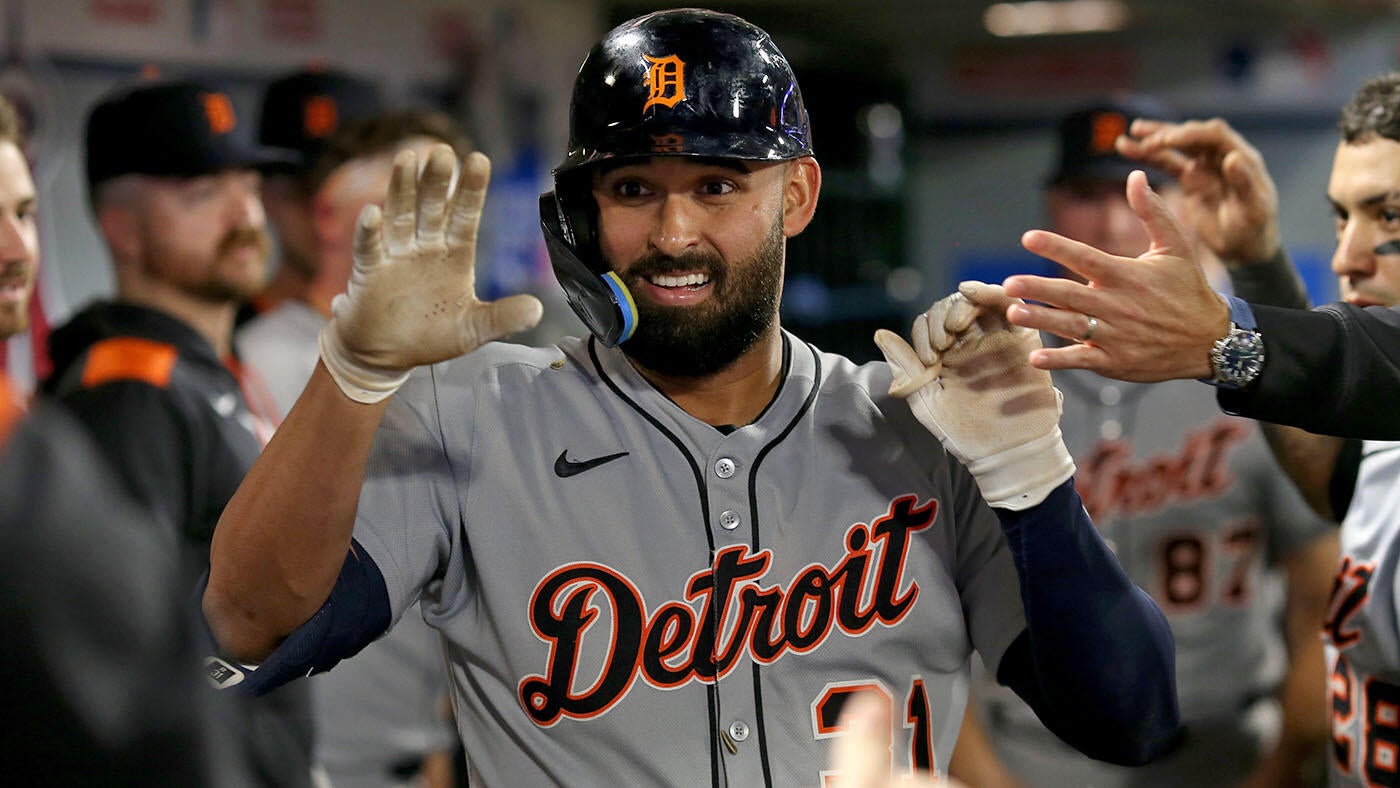 
                        Tigers' Riley Greene makes MLB history with two ninth-inning home runs vs. Angels
                    