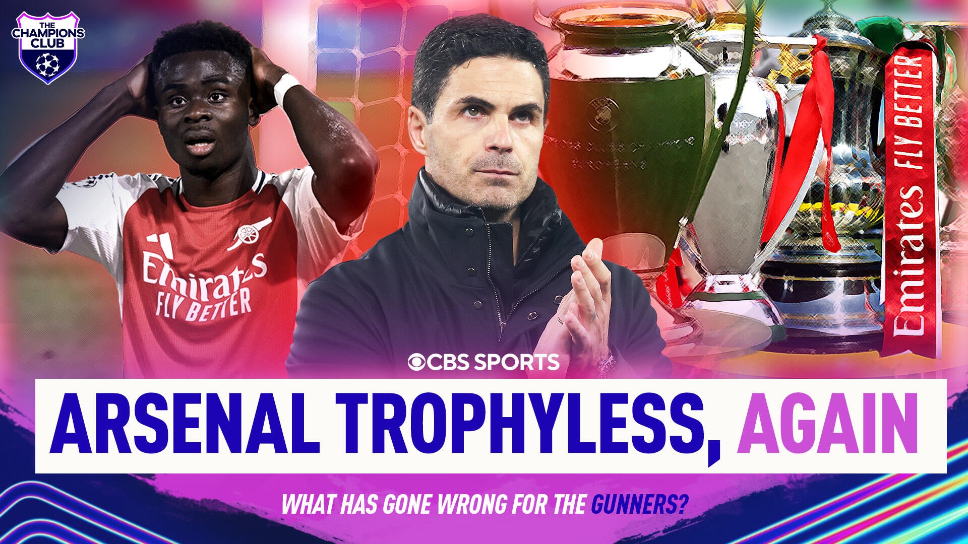 Arsenal's CHAMPIONS LEAGUE HEARTBREAK | What went wrong vs PSG? | Champions  Club, image size:1920x1080