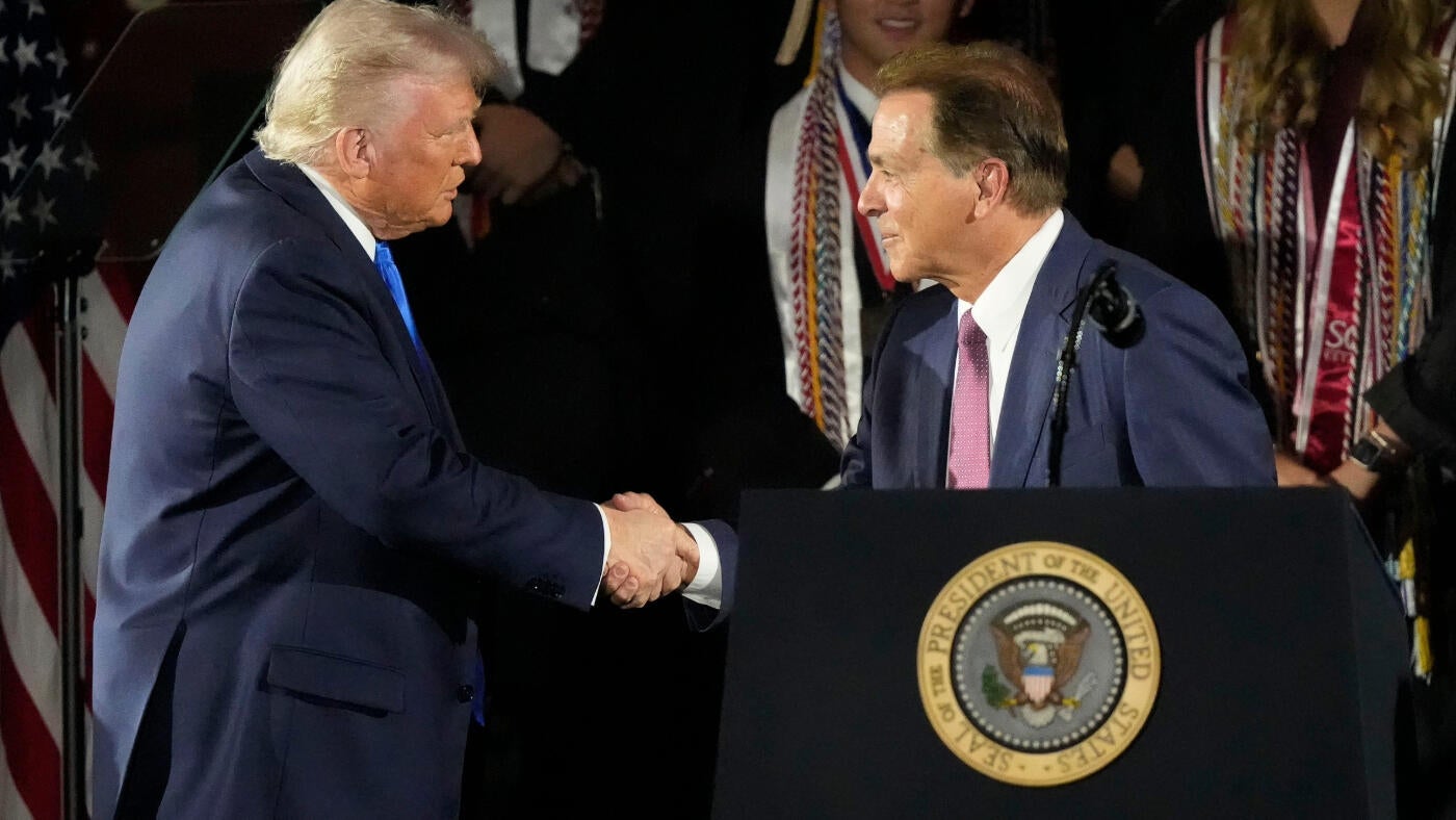 
                        Nick Saban expected to co-chair Trump administration's commission on college football, per report
                    