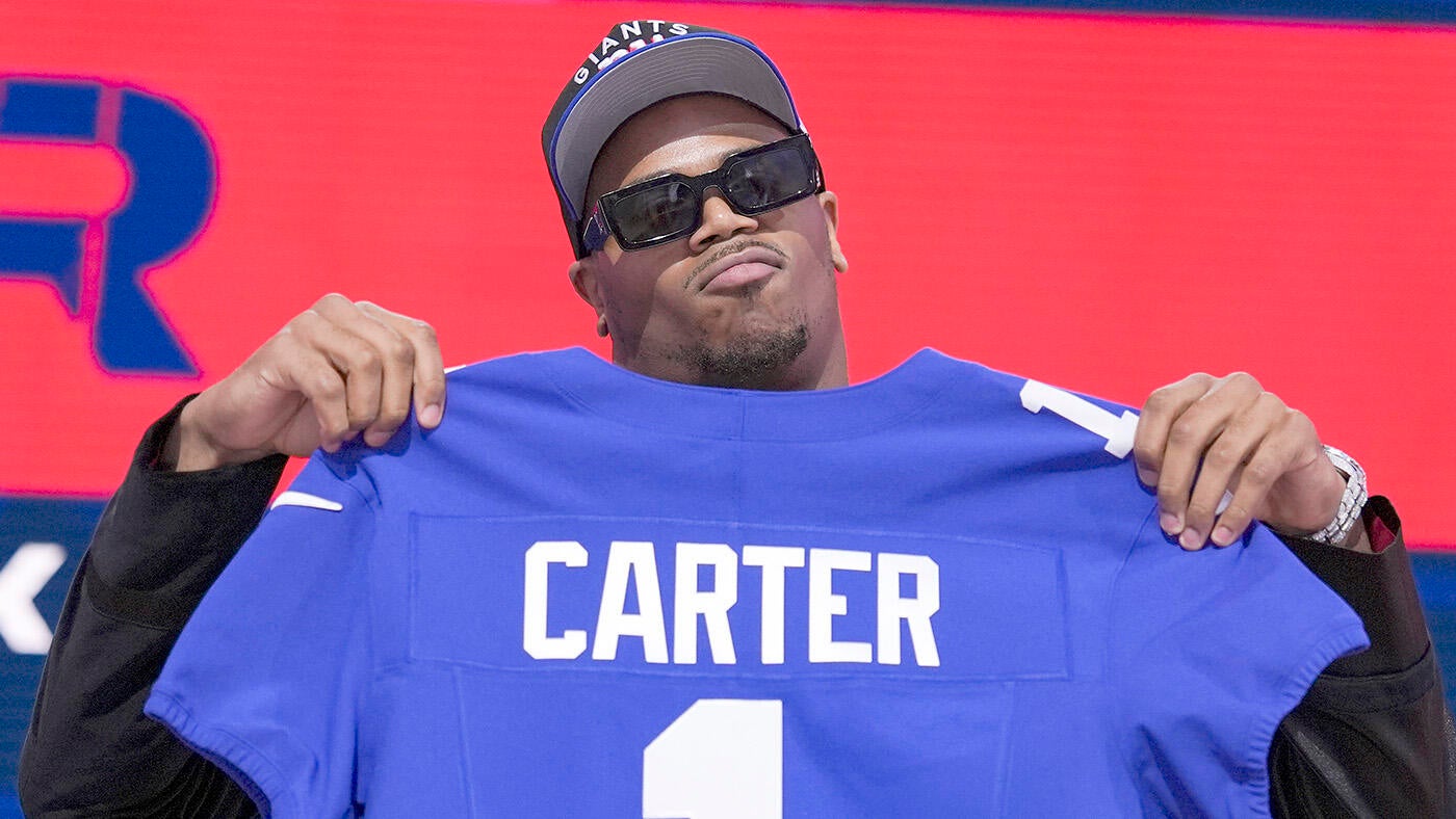 
                        Giants rookie Abdul Carter chooses jersey number after being denied permission to wear legends' retired digits
                    