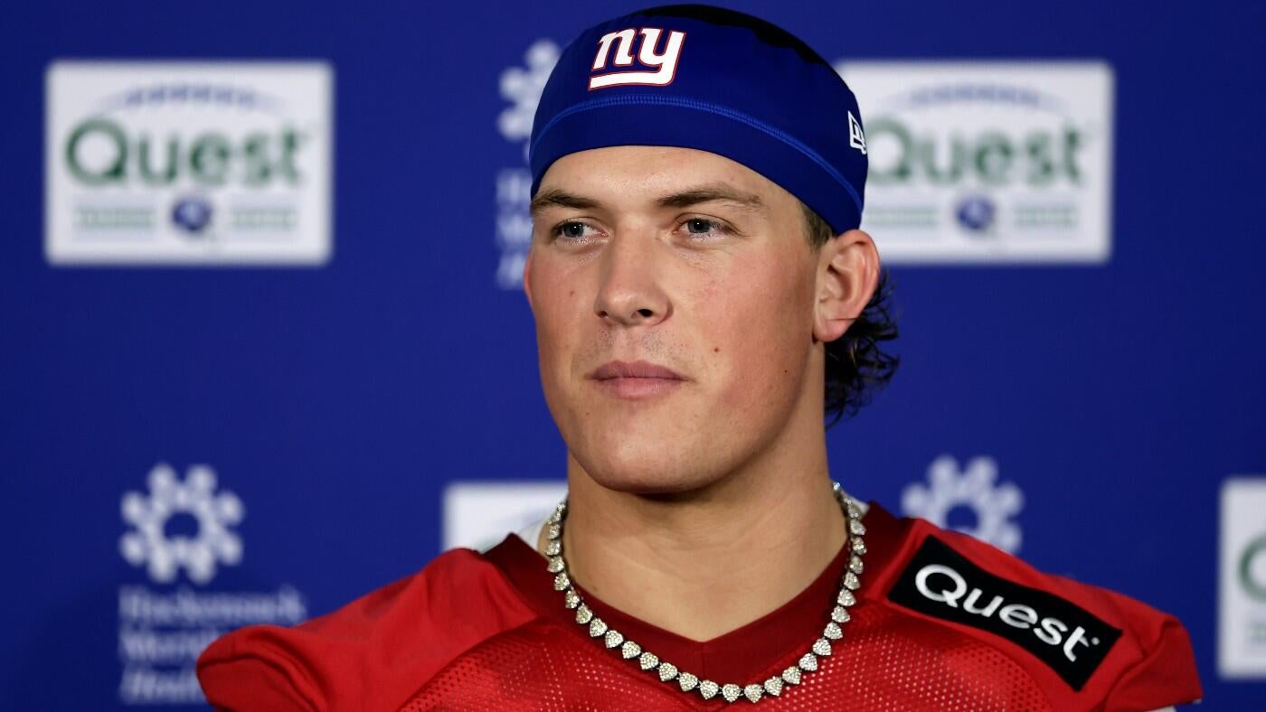 Confident Jaxson Dart appears ready to be the face of the Giants franchise — whenever that time may be