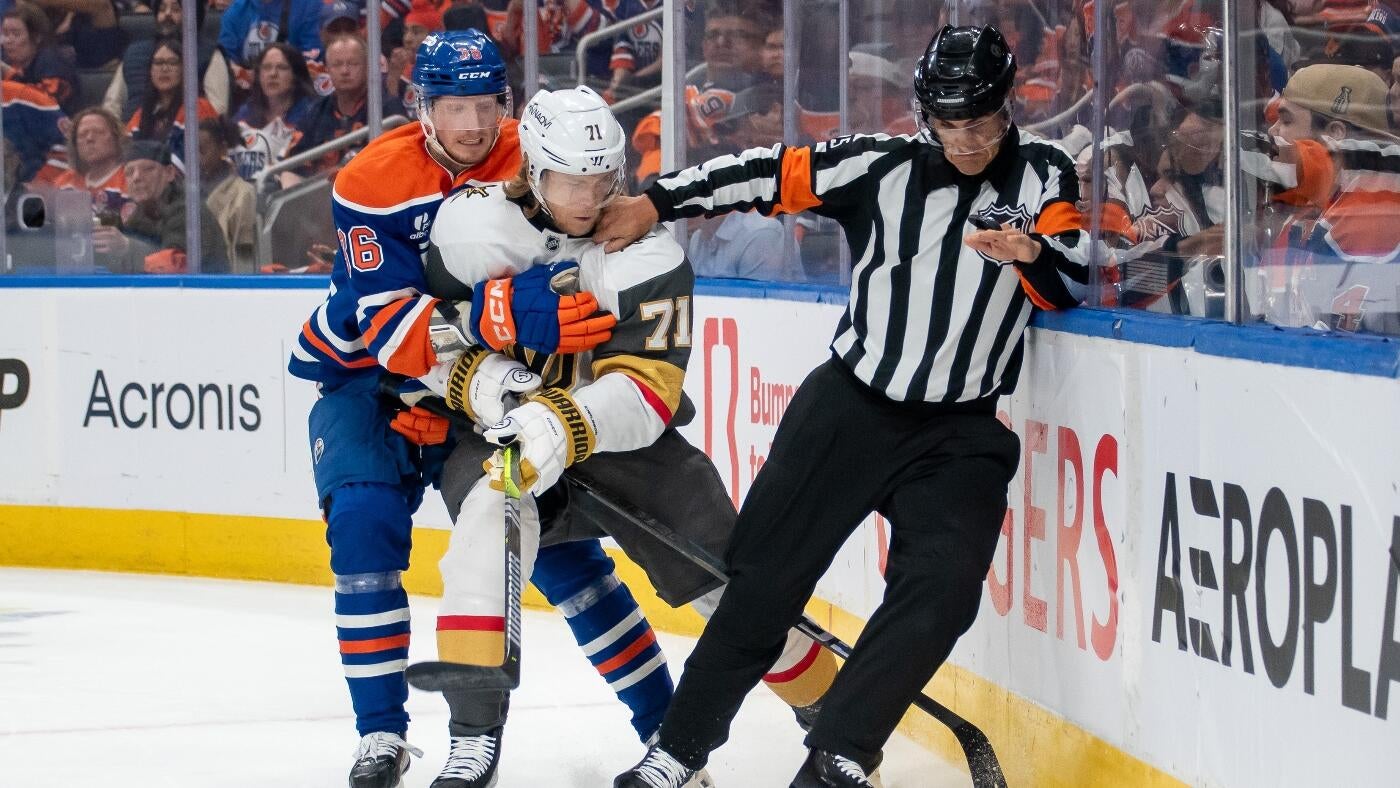 
                        Oilers vs. Golden Knights odds, prediction, picks: Free 2025 NHL playoffs Game 4 best bets from proven model
                    