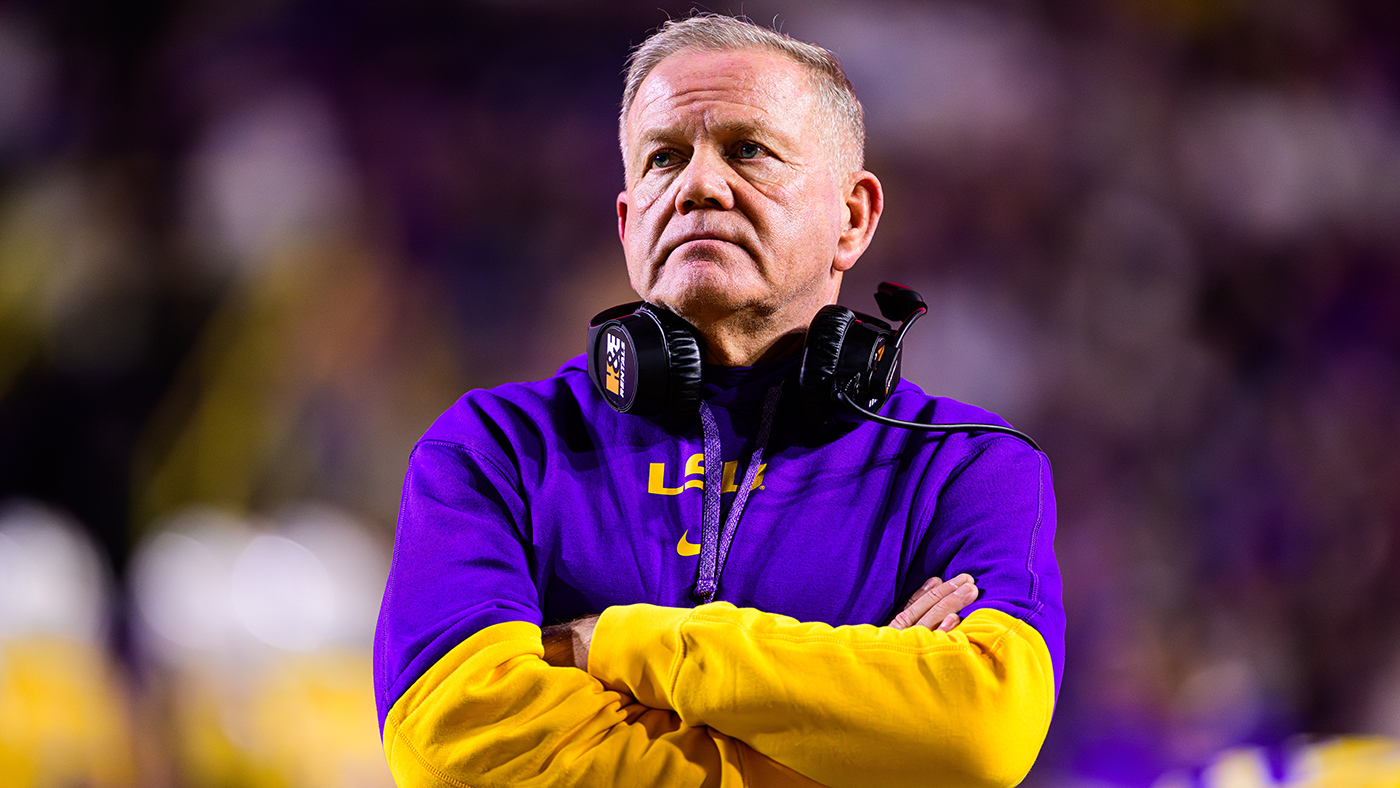 
                        Five questions as LSU, SMU announce home-and-home series: Will Brian Kelly still be coaching Tigers in 2028?
                    