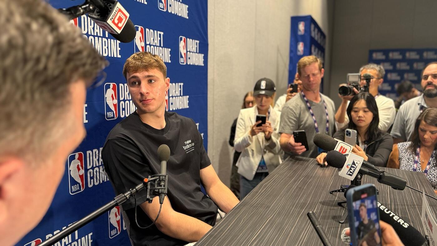 
                        Cooper Flagg on heading to Mavericks as top pick in NBA Draft: 'I think it would be a really cool opportunity'
                    