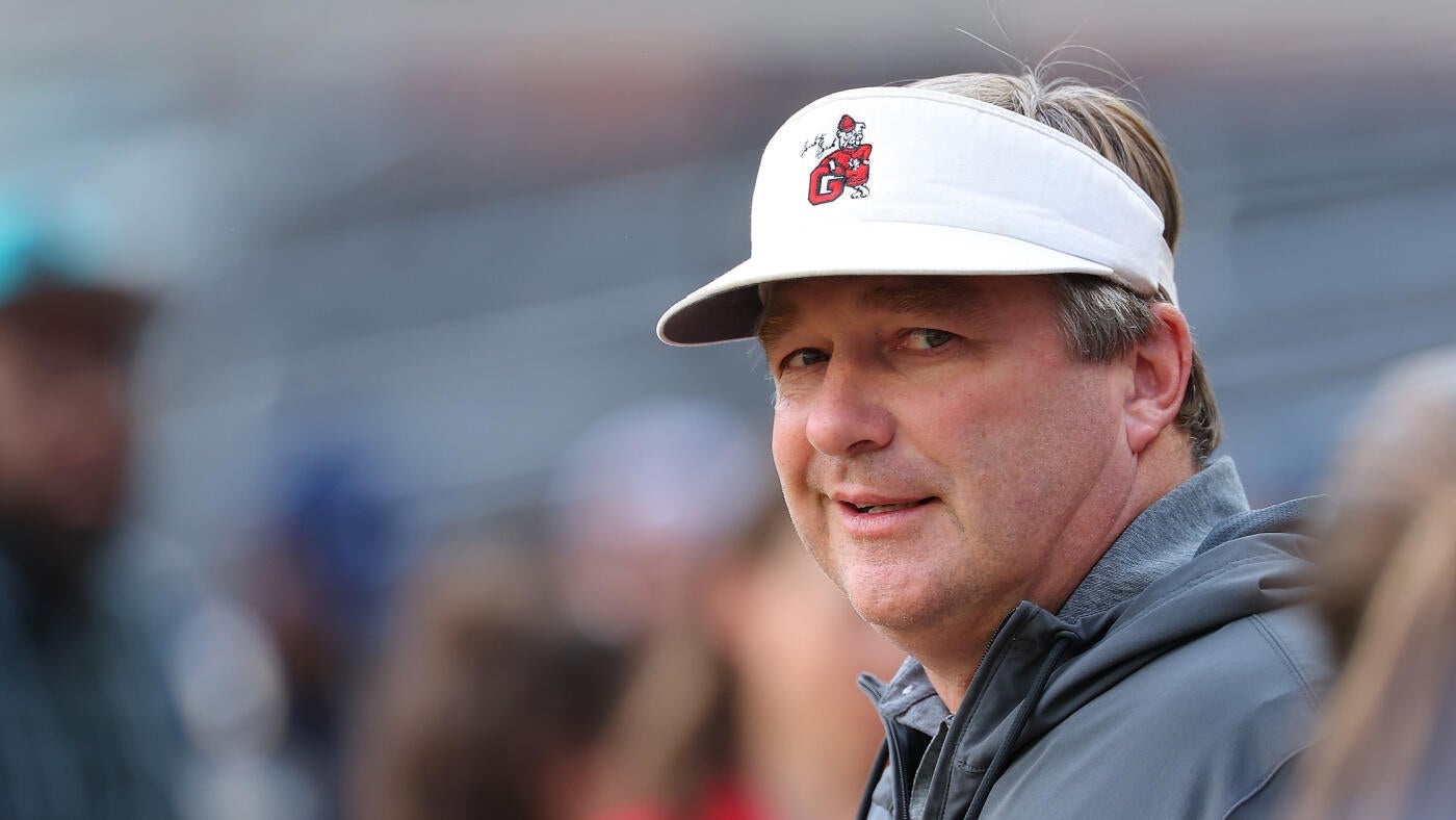 
                        Georgia coach Kirby Smart addresses 'misleading' recruiting landscape after Jackson Cantwell loss
                    