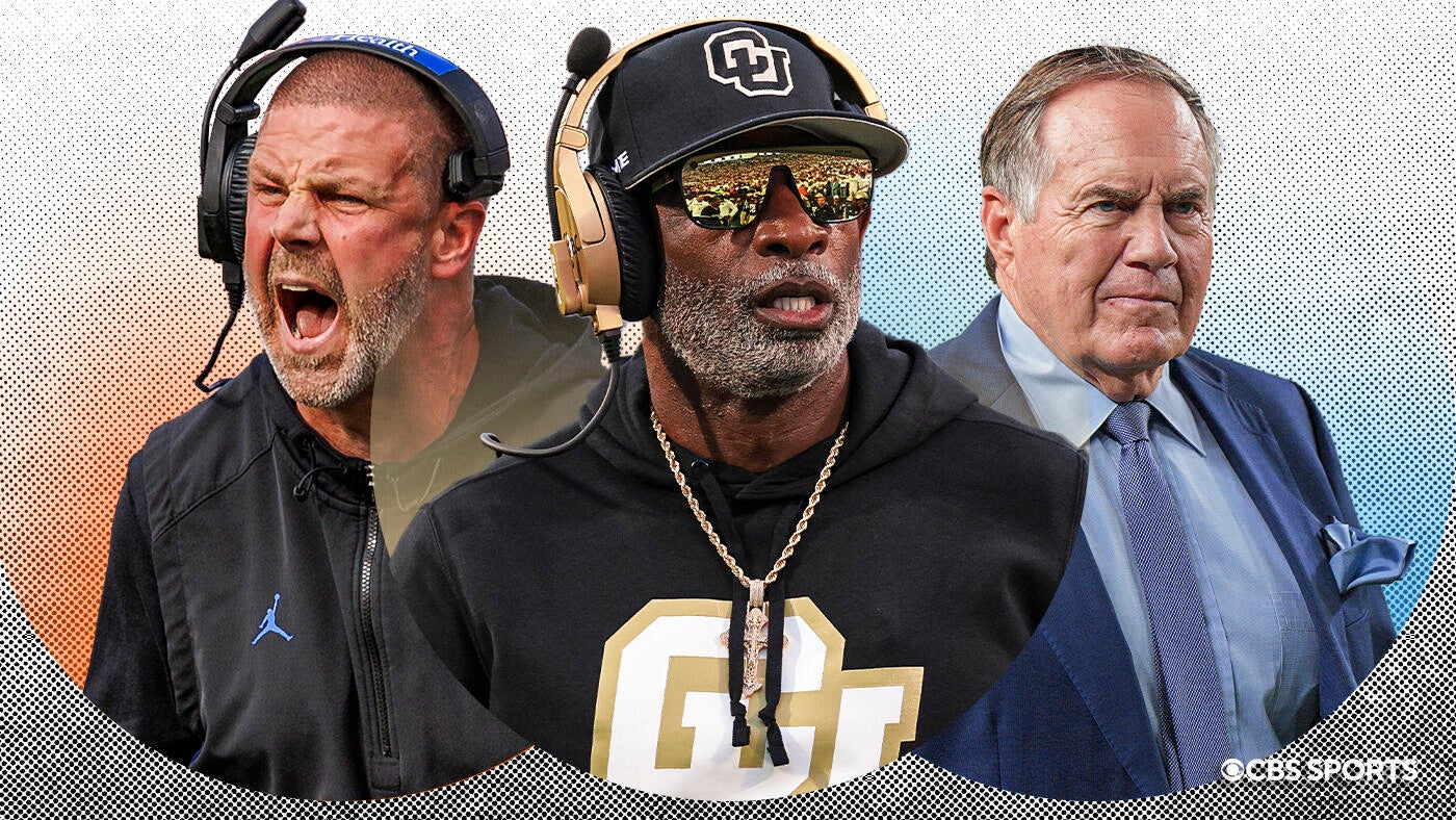 2025 college football coach rankings: Deion Sanders, Bill Belichick headline Power Four coaches ranked 68-26