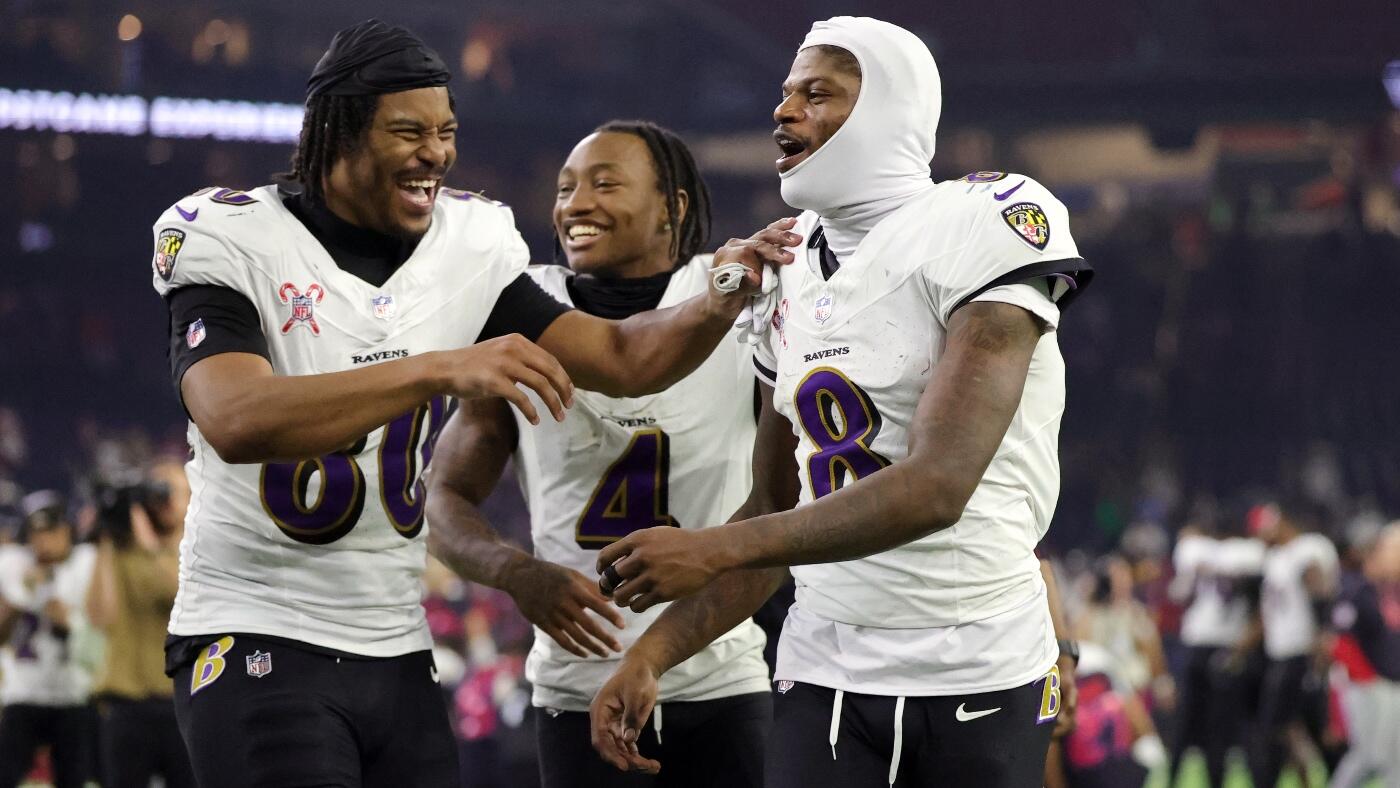 Ravens' Isaiah Likely has his eyes on Lamar Jackson's No. 8, but a Super Bowl victory has to come first