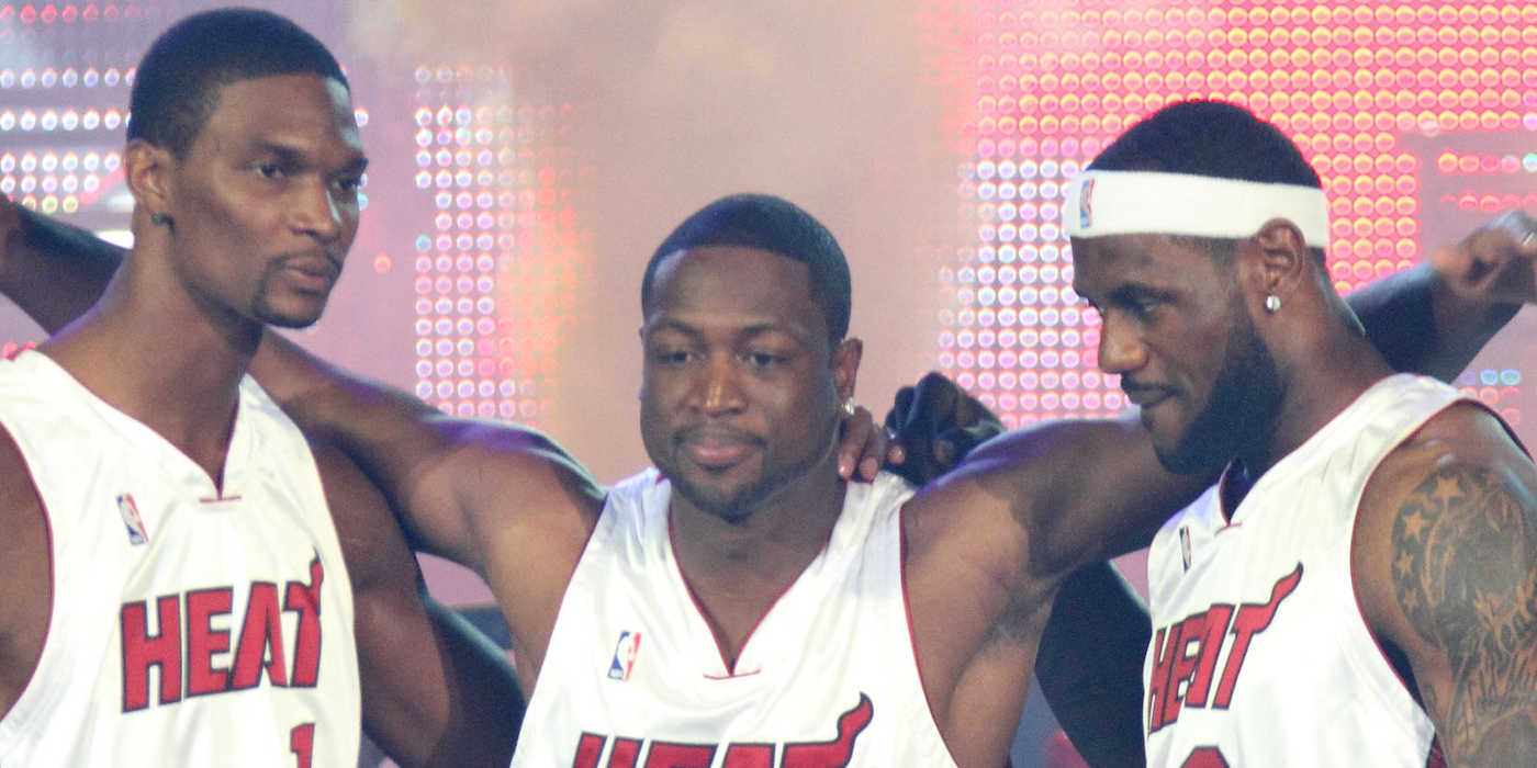 Dwyane Wade still regrets LeBron James' infamous 'not one, not two' championships promise with Miami Heat