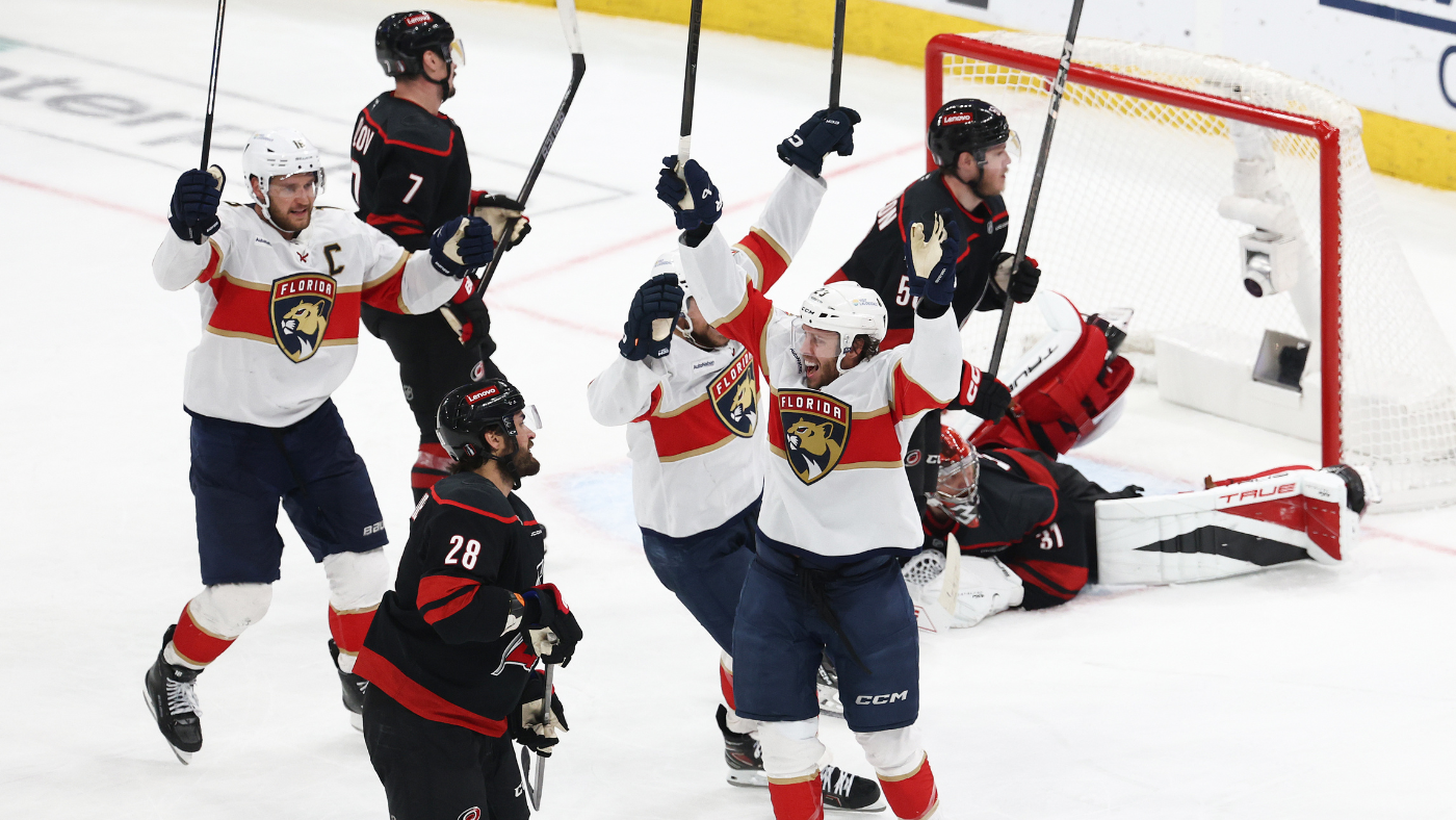 Hurracanes vs. Panthers Score: Florida surpasses Carolina 5-3 in match 5 to advance to the Stanley Cup final