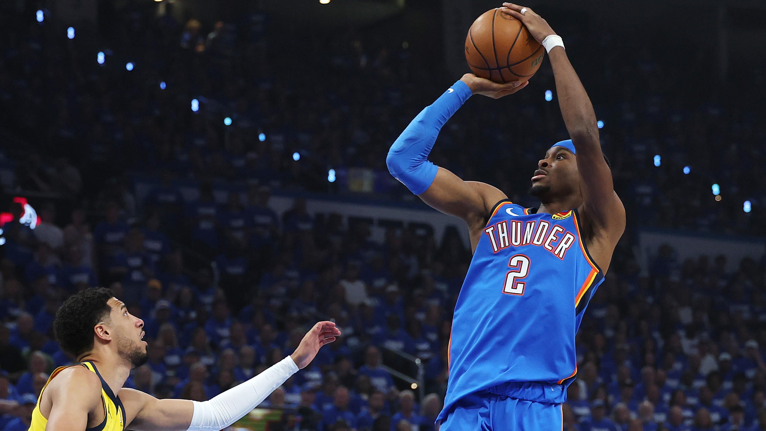 NBA Finals: SGA Leads Way as Thunder Even Series (1-1) vs Pacers Stream ...