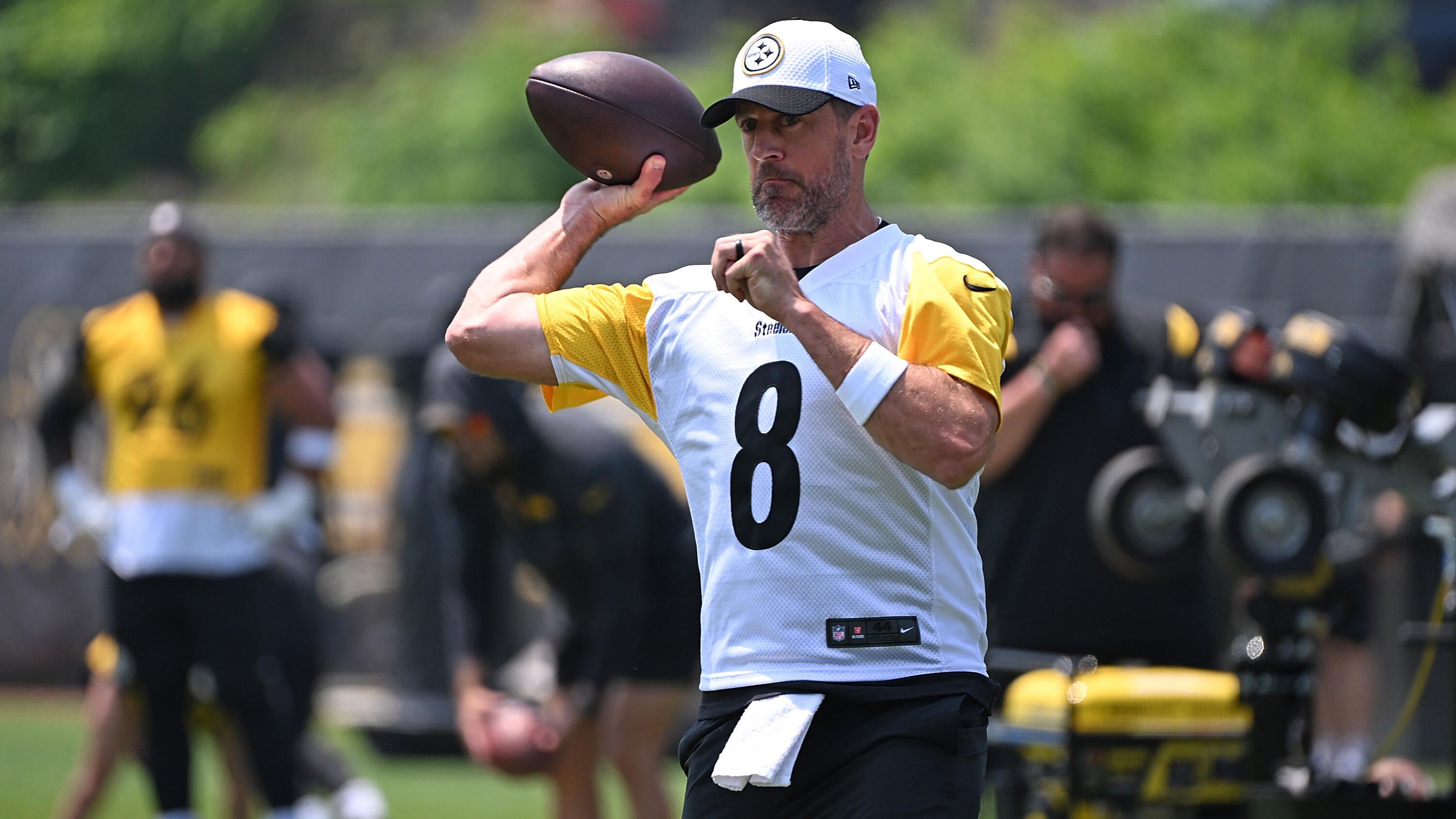 Steelers Minicamp: The Aaron Rodgers & DK Metcalf Connection