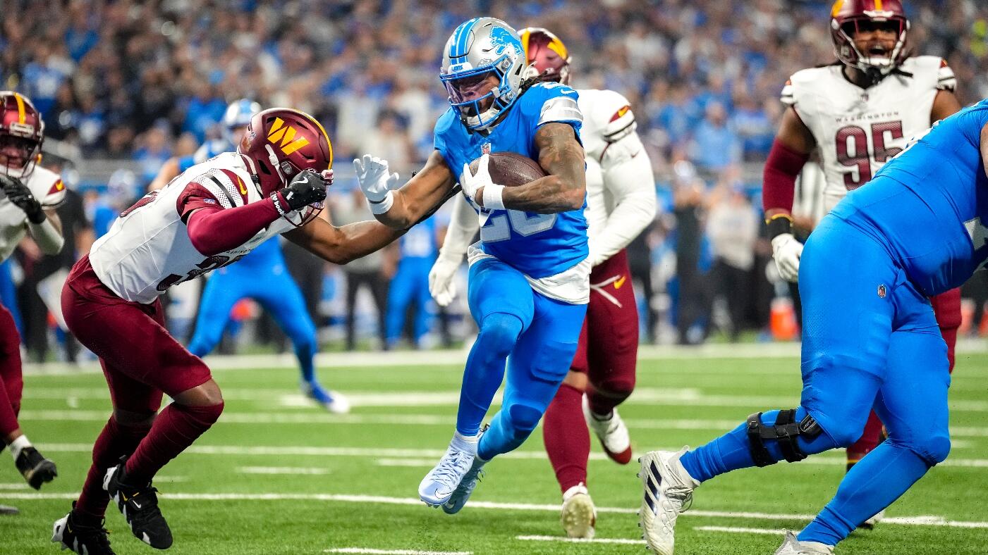 Lions’ Jahmyr Gibbs praised by RB coach who vows to ‘push him like no other’ in 2025: ‘The sky is the limit’