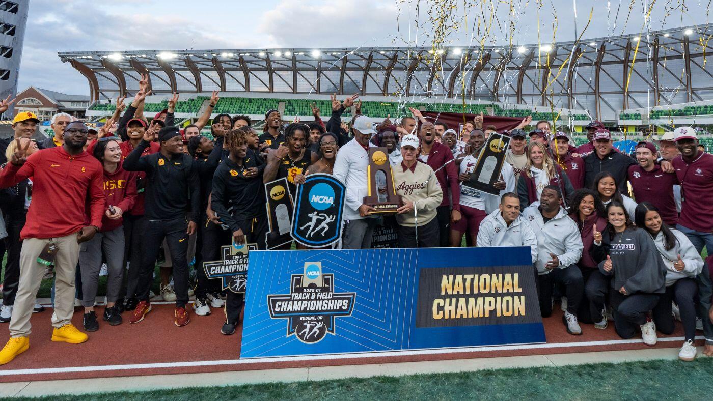 Texas A&M, USC share NCAA men’s outdoor track & field title after dramatic final event