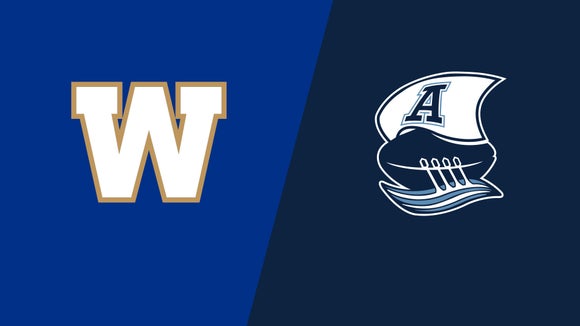Winnipeg Blue Bombers vs. Toronto Argonauts