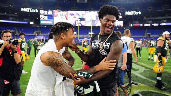NFL: Preseason-Green Bay Packers at Baltimore Ravens