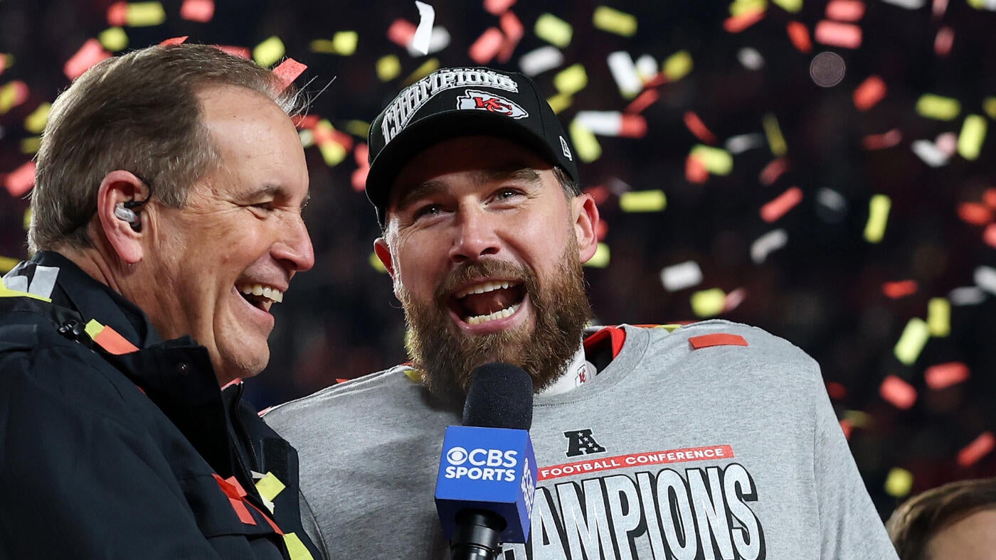 cbssports.com - Carter Bahns - Chiefs' Travis Kelce hints at potential broadcast career after NFL retirement