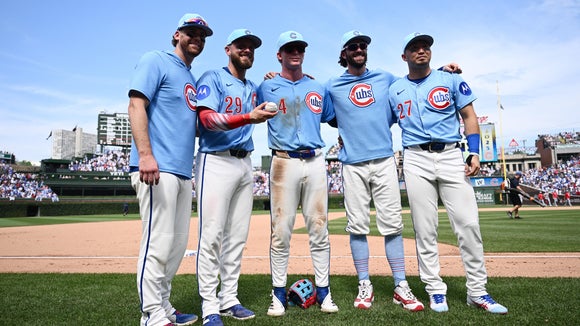 Highlights: Cubs club franchise-record EIGHT homers vs. Cardinals