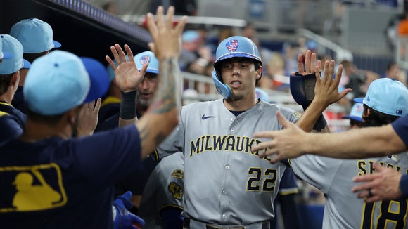 Highlights: Brewers at Marlins (7/4)