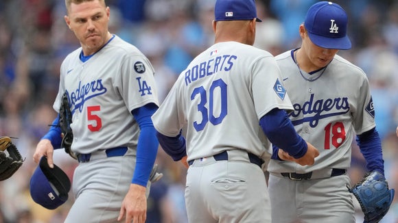 Highlights: Dodgers at Brewers (7/7)