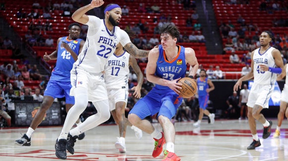 Highlights: Thunder at 76ers (7/7)