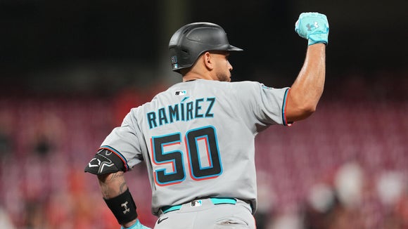 Highlights:  Marlins at Reds (7/7)