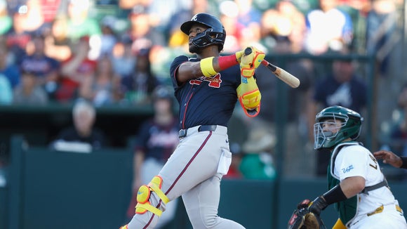 Highlights: Braves at Athletics (7/9)