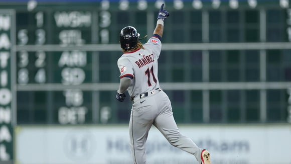 Highlights: Guardians sweep Astros with back-to-back homers from Martínez, Ramírez