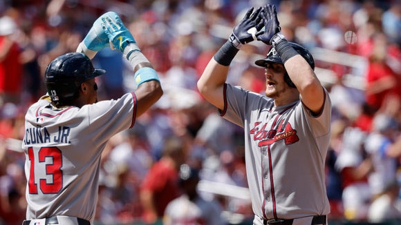 Highlights: Braves at Cardinals (7/12)