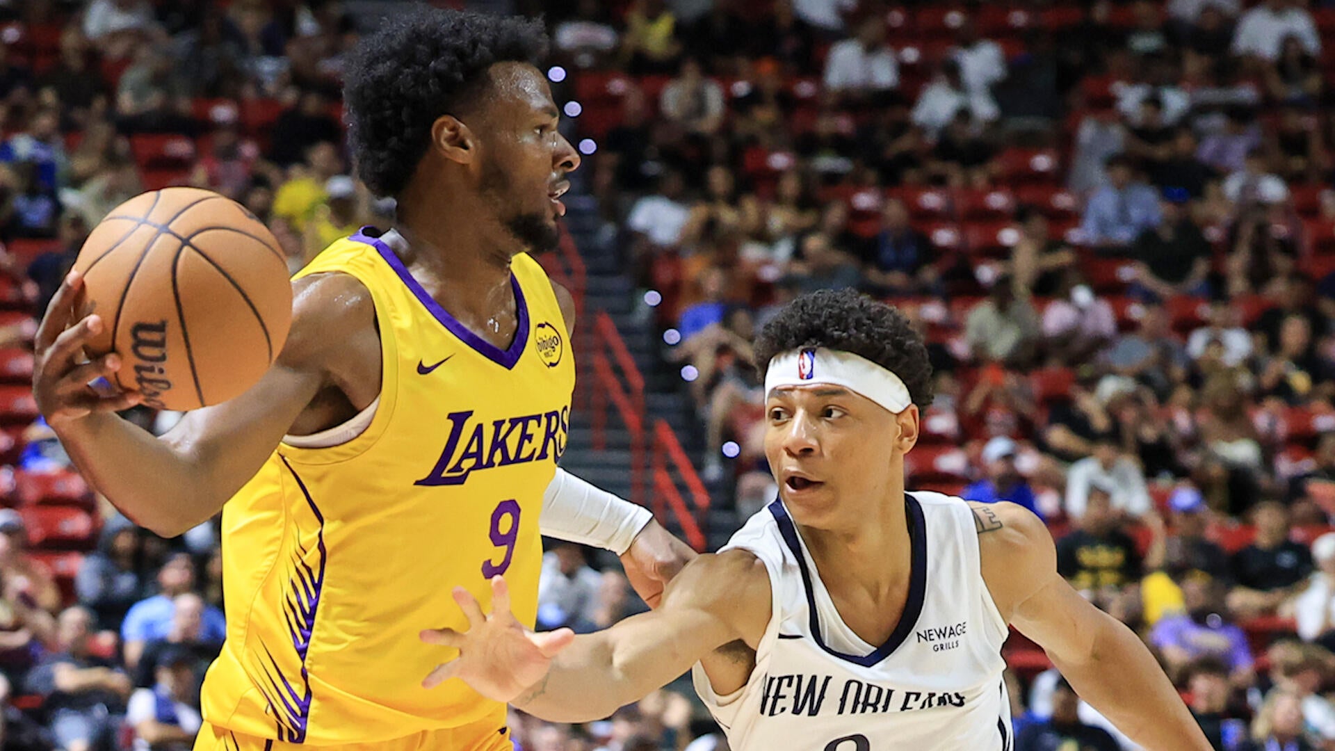 Bronny James Shows Improvement In Summer League