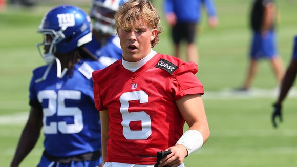 Jaxson Dart Reports To Giants Camp