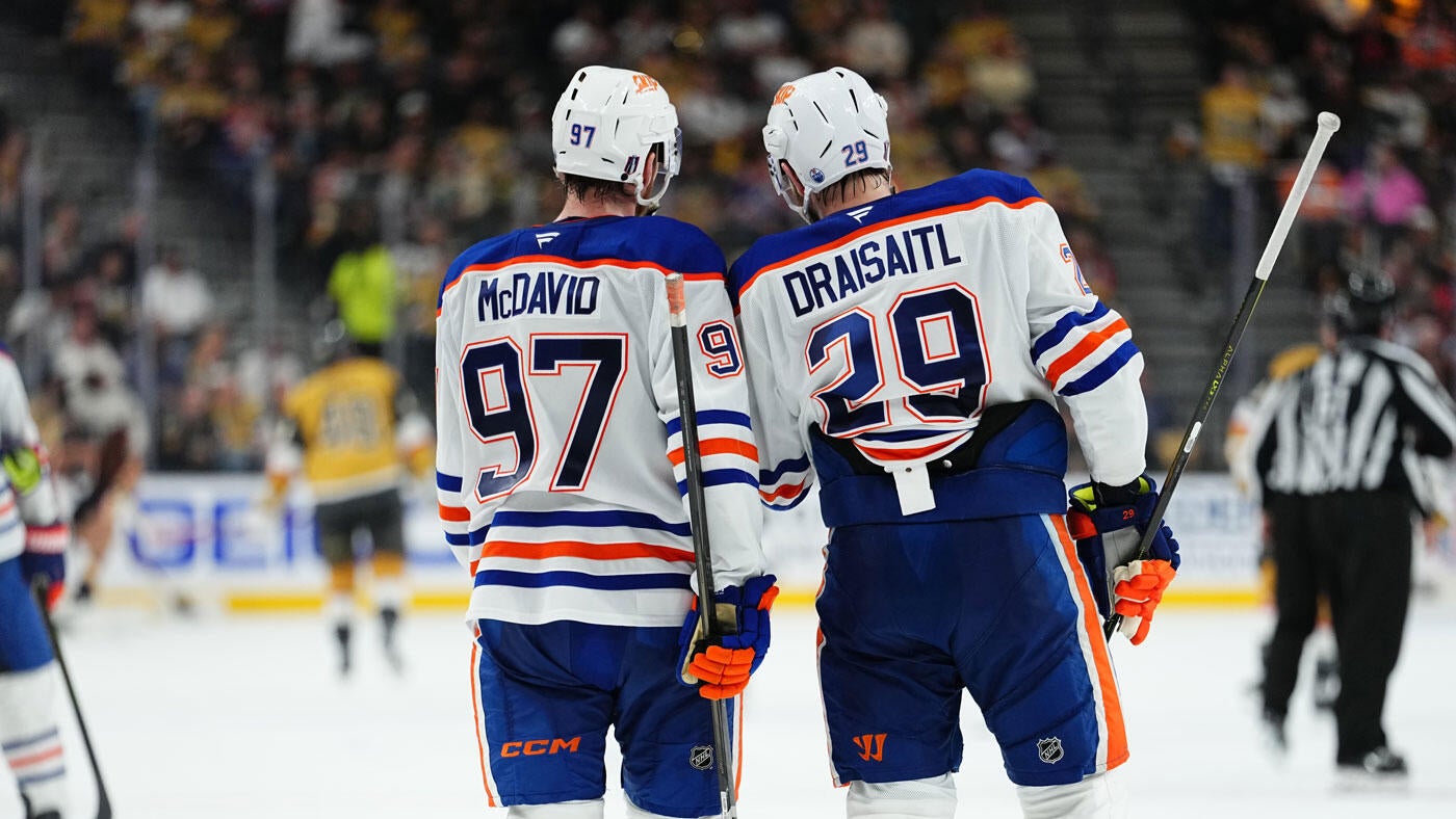 LOOK: Oilers stars Connor McDavid, Leon Draisaitl suit up in beer league game