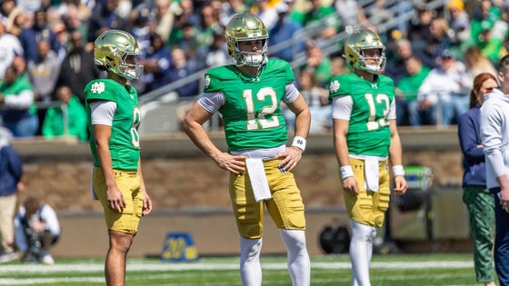 NCAA Football: Notre Dame Blue-Gold Spring Game