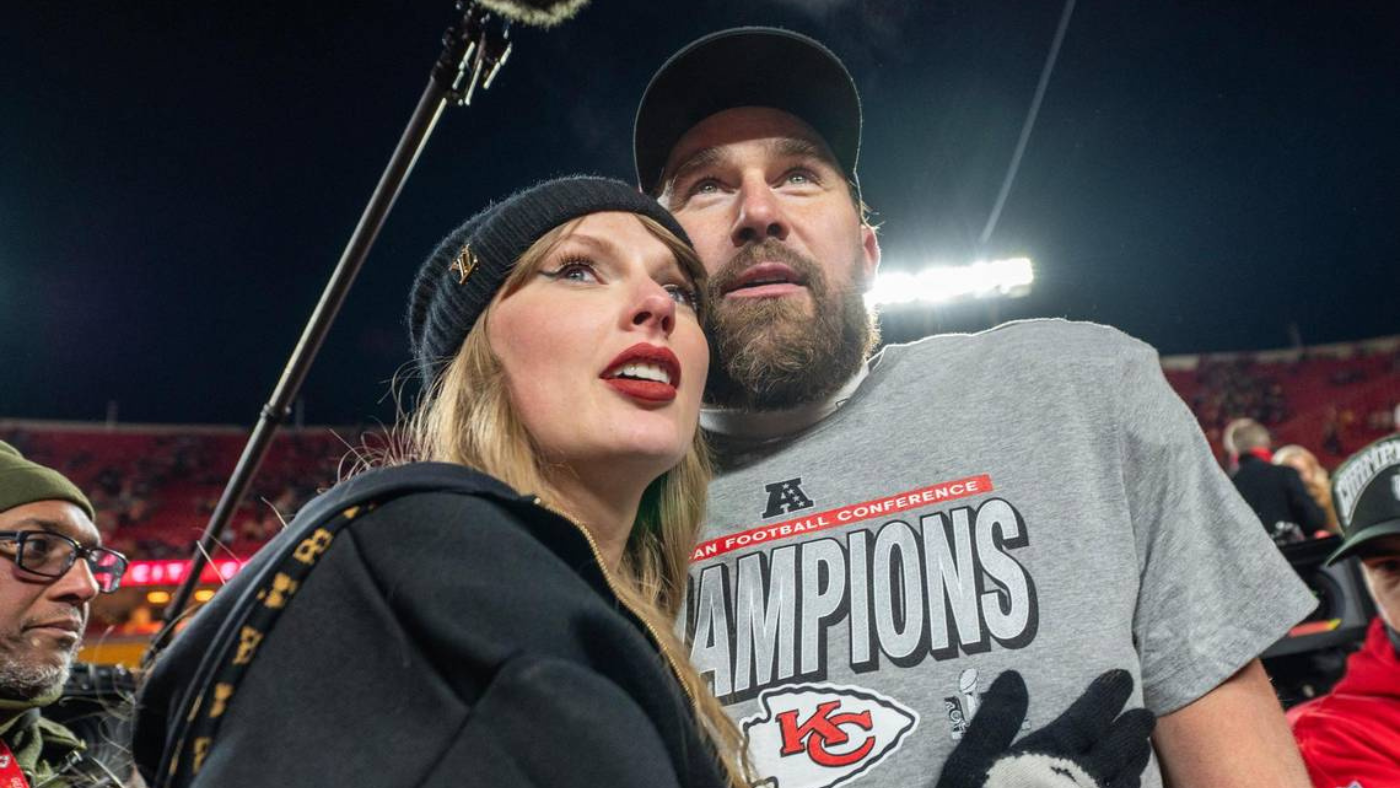 Taylor Swift on 'New Heights' podcast: Seven things we learned from her  appearance with Travis and Jason Kelce - CBSSports.com