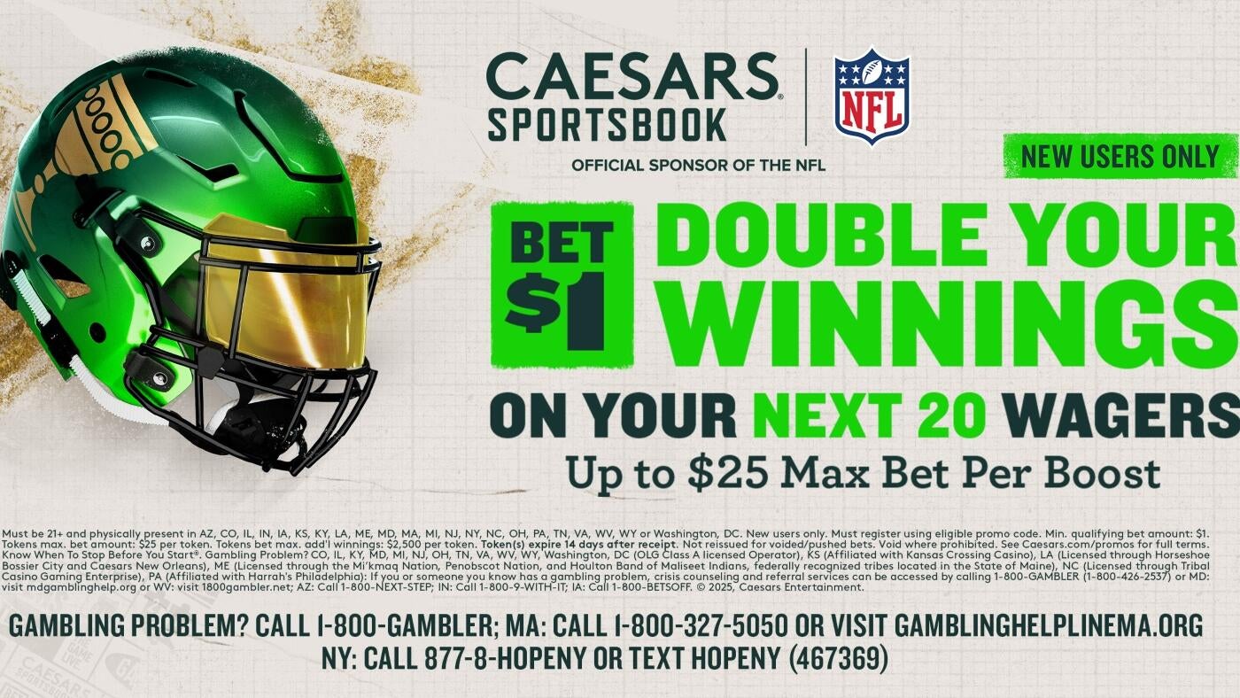 Caesars NFL Promo: Up to $1,000 Back in Bonus Bets