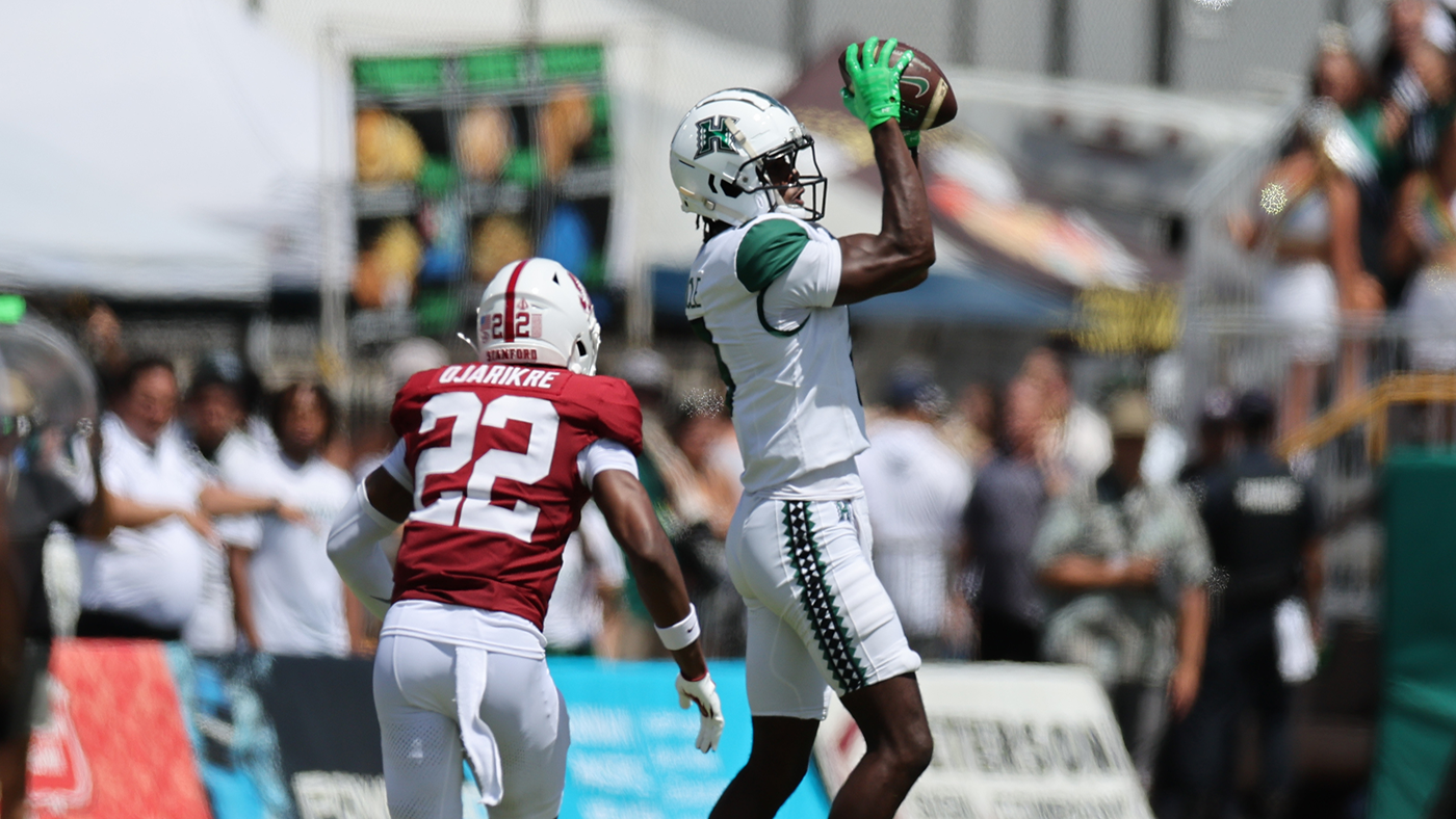 Hawaii stuns Stanford with walk-off FG: Rainbow Warriors rally late for  thrilling win to open 2025 season - CBS Sports, image size:1400x788