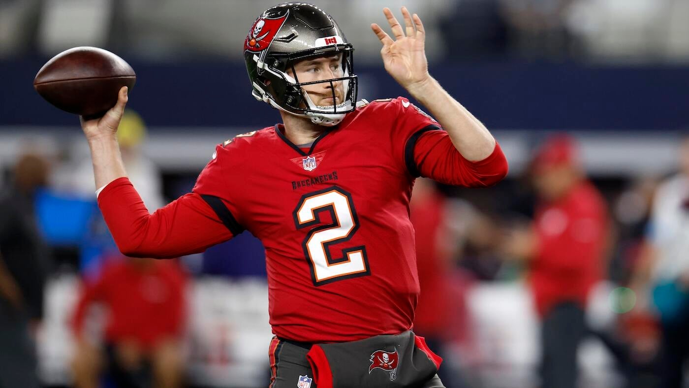 
                        Buccaneers reportedly cutting QB Kyle Trask, opening door for Teddy Bridgewater to be Baker Mayfield's backup
                    