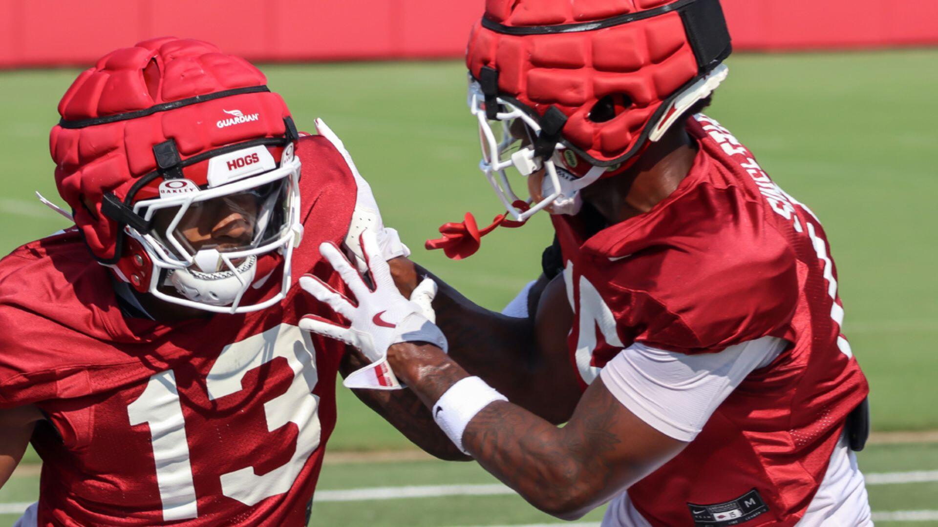 Arkansas' Larry Worth III talks defensive depth chart adjustments