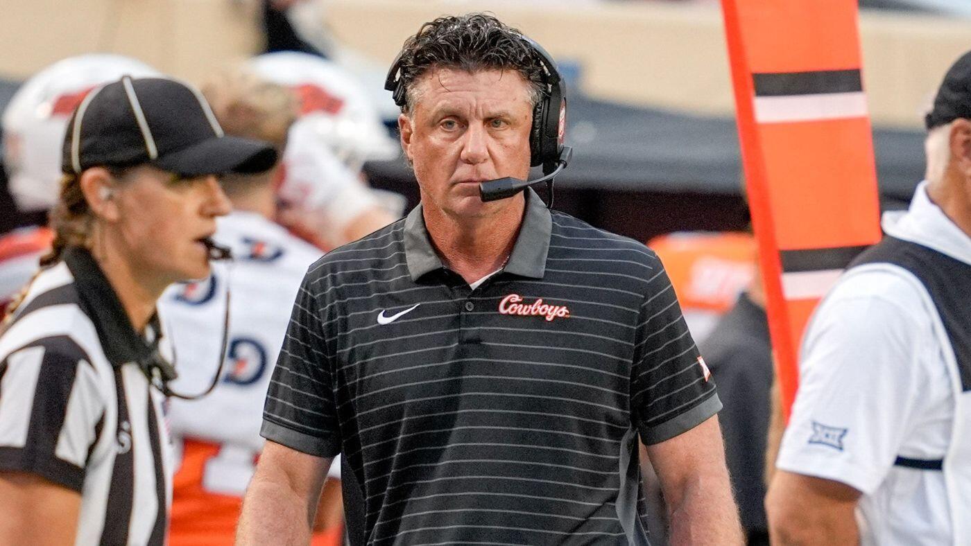 <a href="https://www.cbssports.com/college-football/news/mike-gundy-fired-oklahoma-state-head-coach/" target="_blank">Oklahoma State fires Mike Gundy: Cowboys oust longtime football coach amid 1-2 start to 2025 season</a>