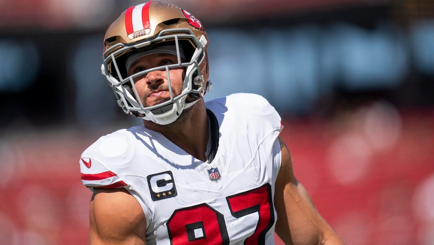 Nick Bosa injury update: 49ers star doesn't appear to have injured ACL vs. Cardinals, Kyle Shanahan says