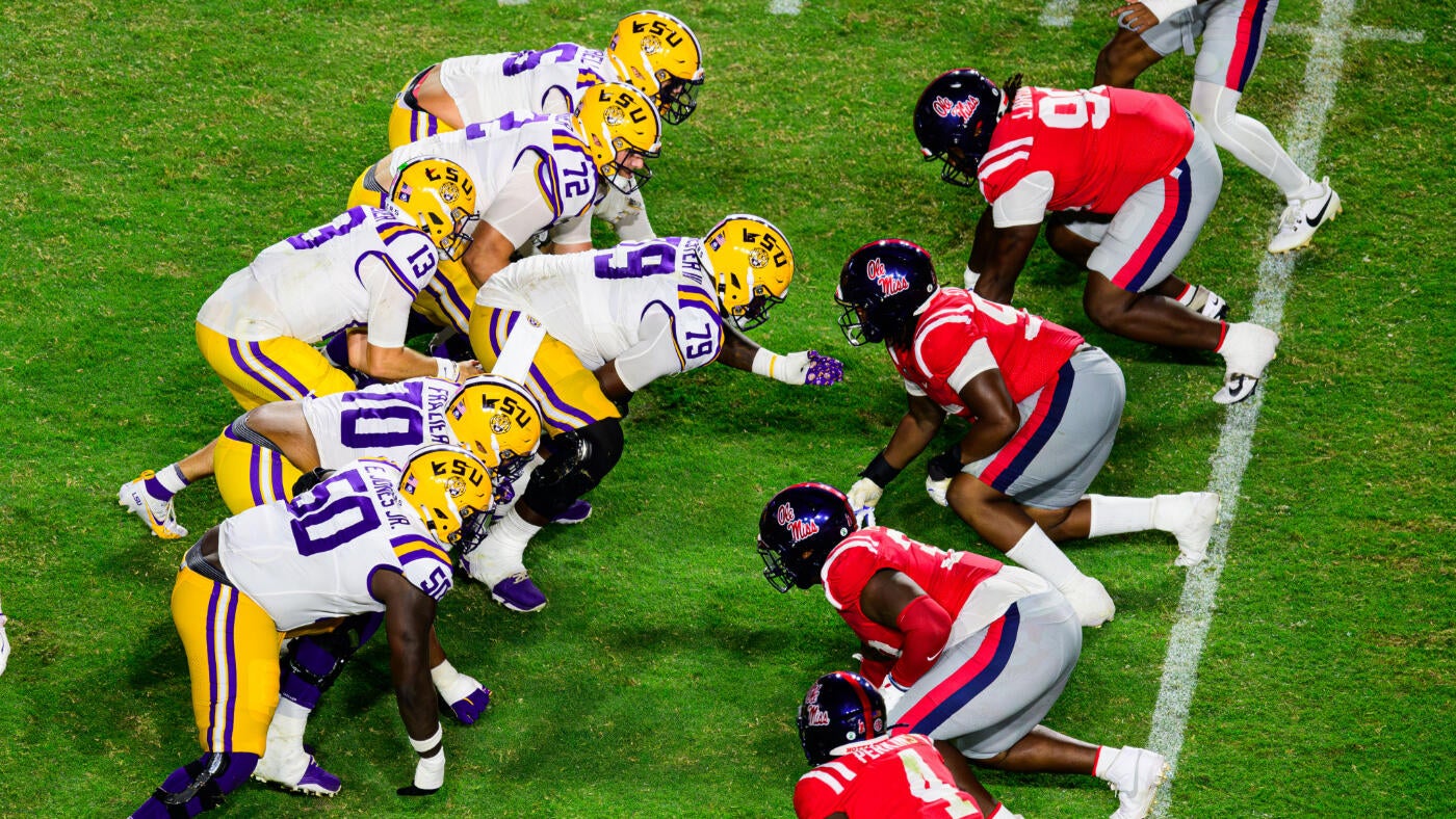 College football schedule, games 2025: What to watch in Week 5, TV channels, streaming, Saturday kickoff times