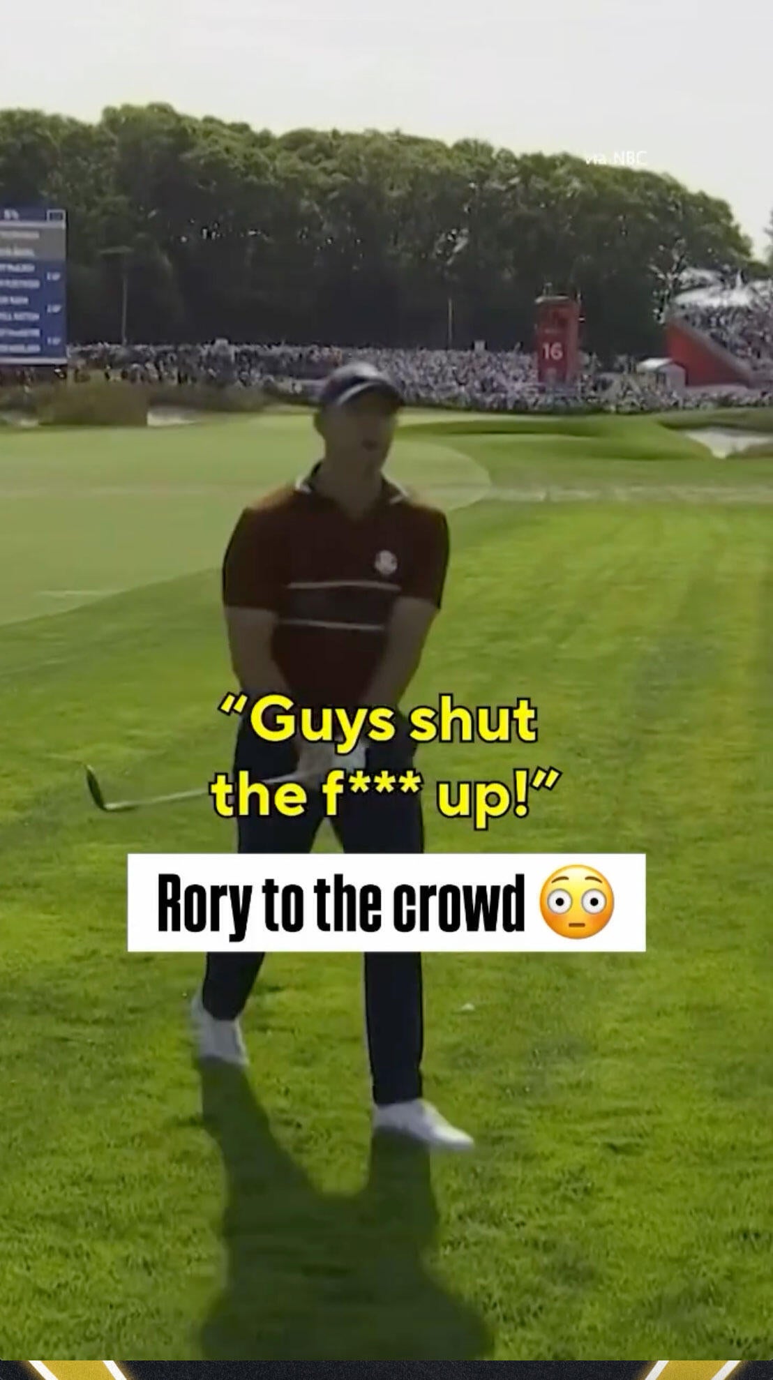 Rory gets R-rated at Ryder Cup Stream of Golf - CBSSports.com