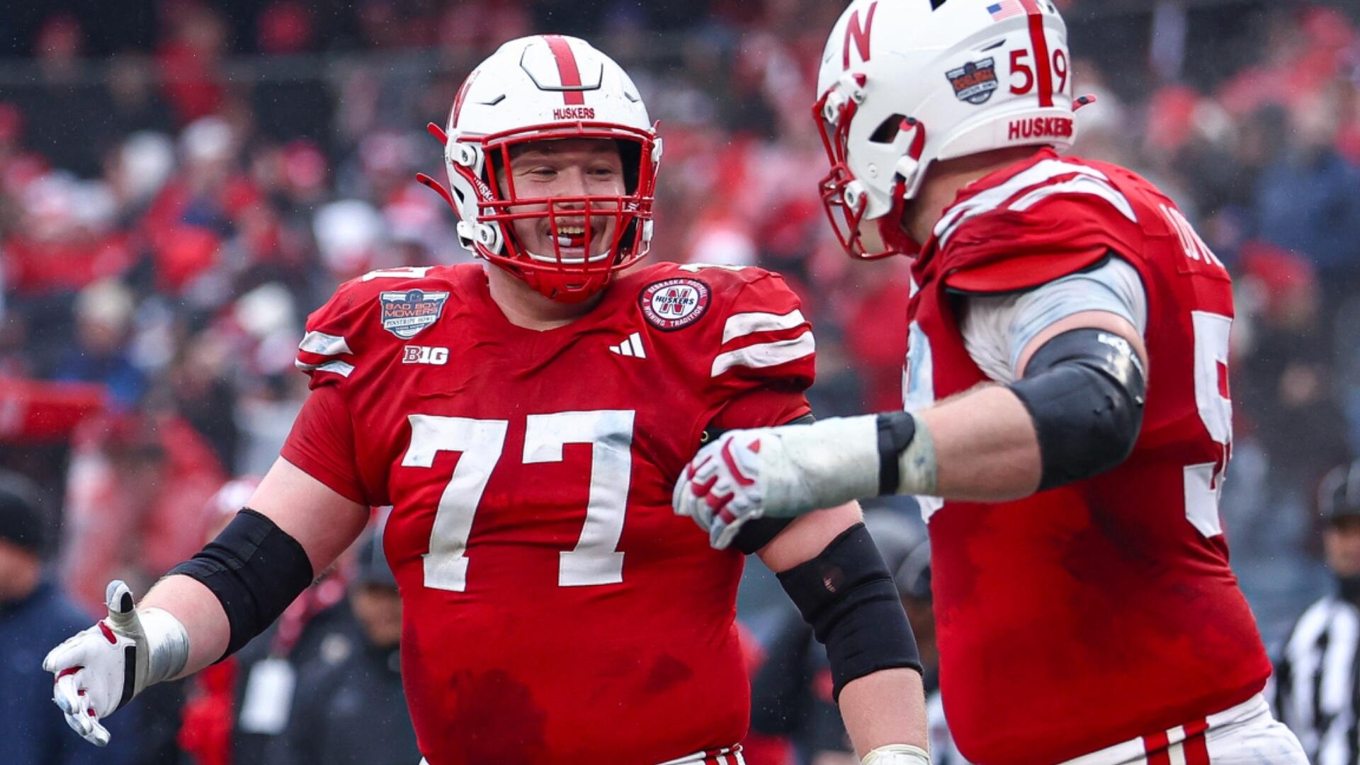 Husker offensive line prepares for rigor of Big Ten play Stream of ...