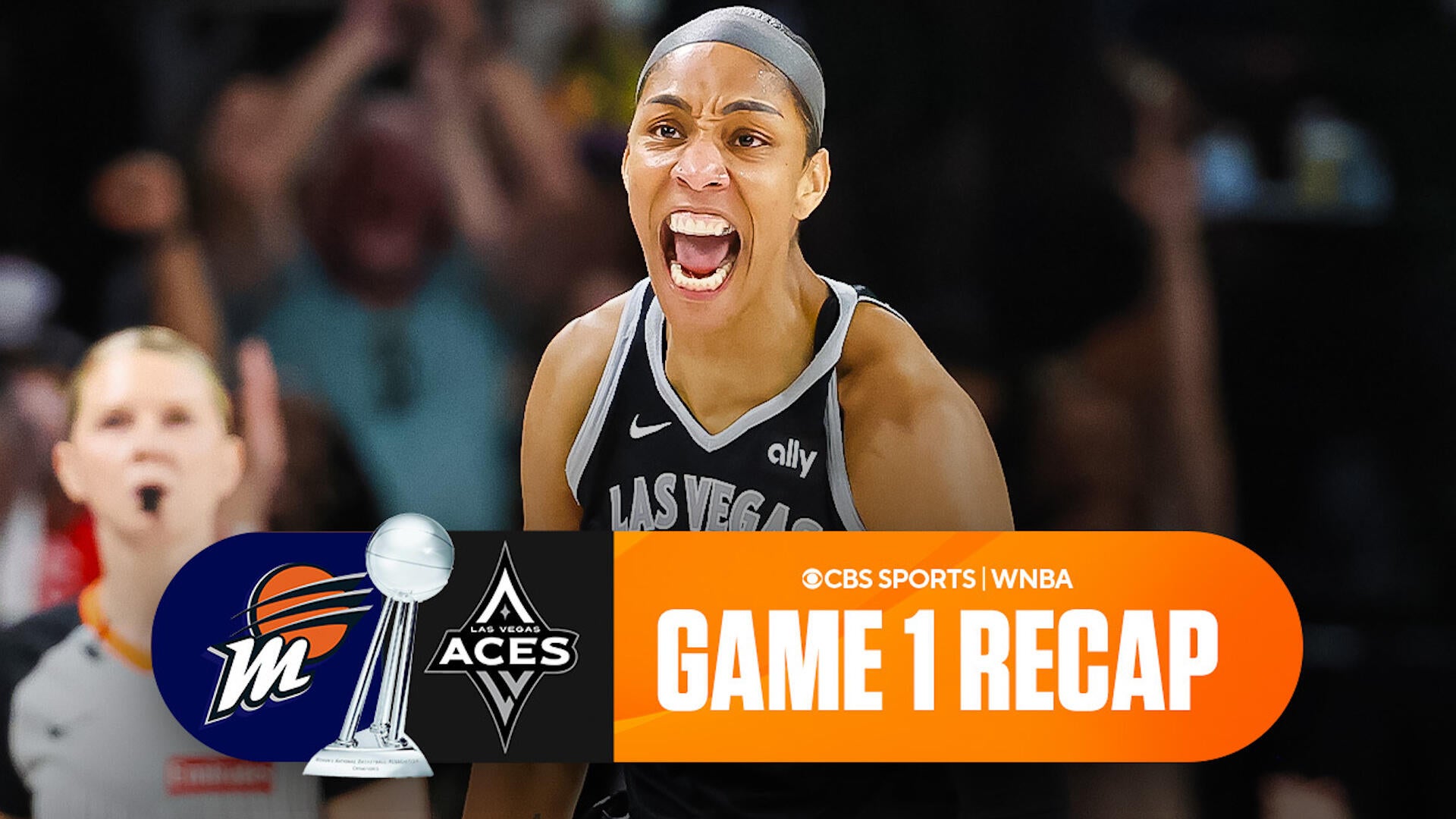 A'ja Wilson's Double-Double Helps Aces Outlast Mercury in Game 1 Stream