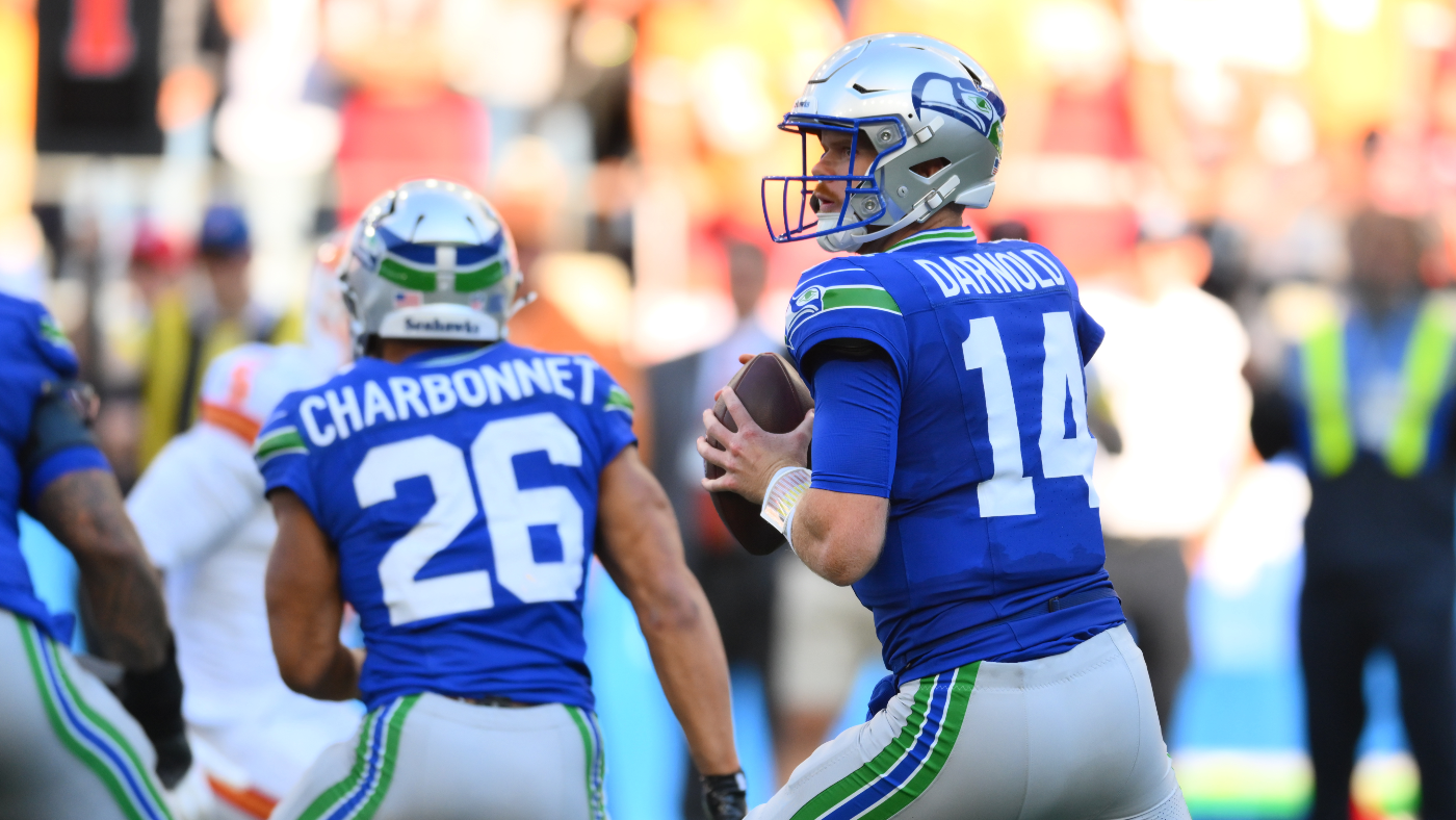 
                        Seahawks vs. Jaguars: Where to watch NFL Week 6, odds, promos, score prediction for Darnold vs. Lawrence
                    